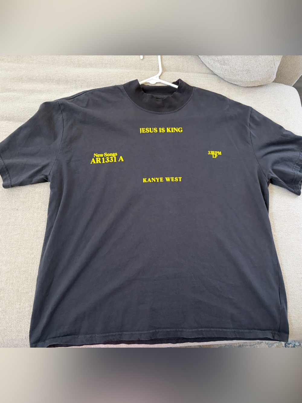 Kanye West Black Short-Sleeve Graphic Tee